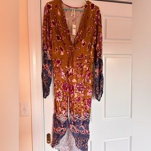 Anthropologie long duster wrap